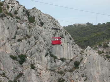 Le téléphérique du Mont Faron