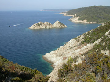 Superbe vue de Port Cros